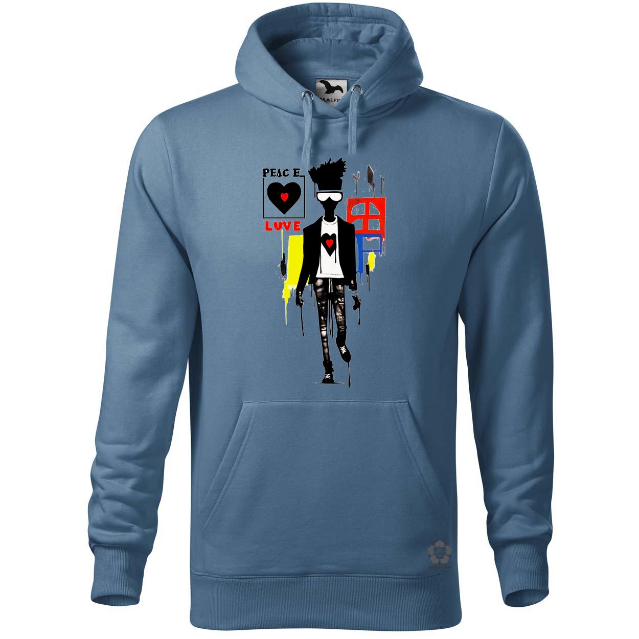 Basquiat béke és szeretet v8 egyedi  pulóver 