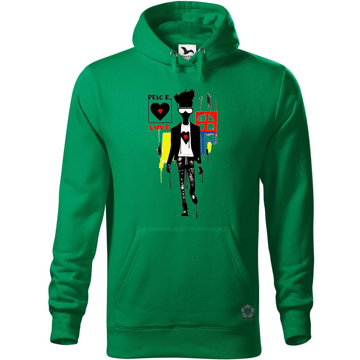 Basquiat béke és szeretet v8 egyedi  pulóver 