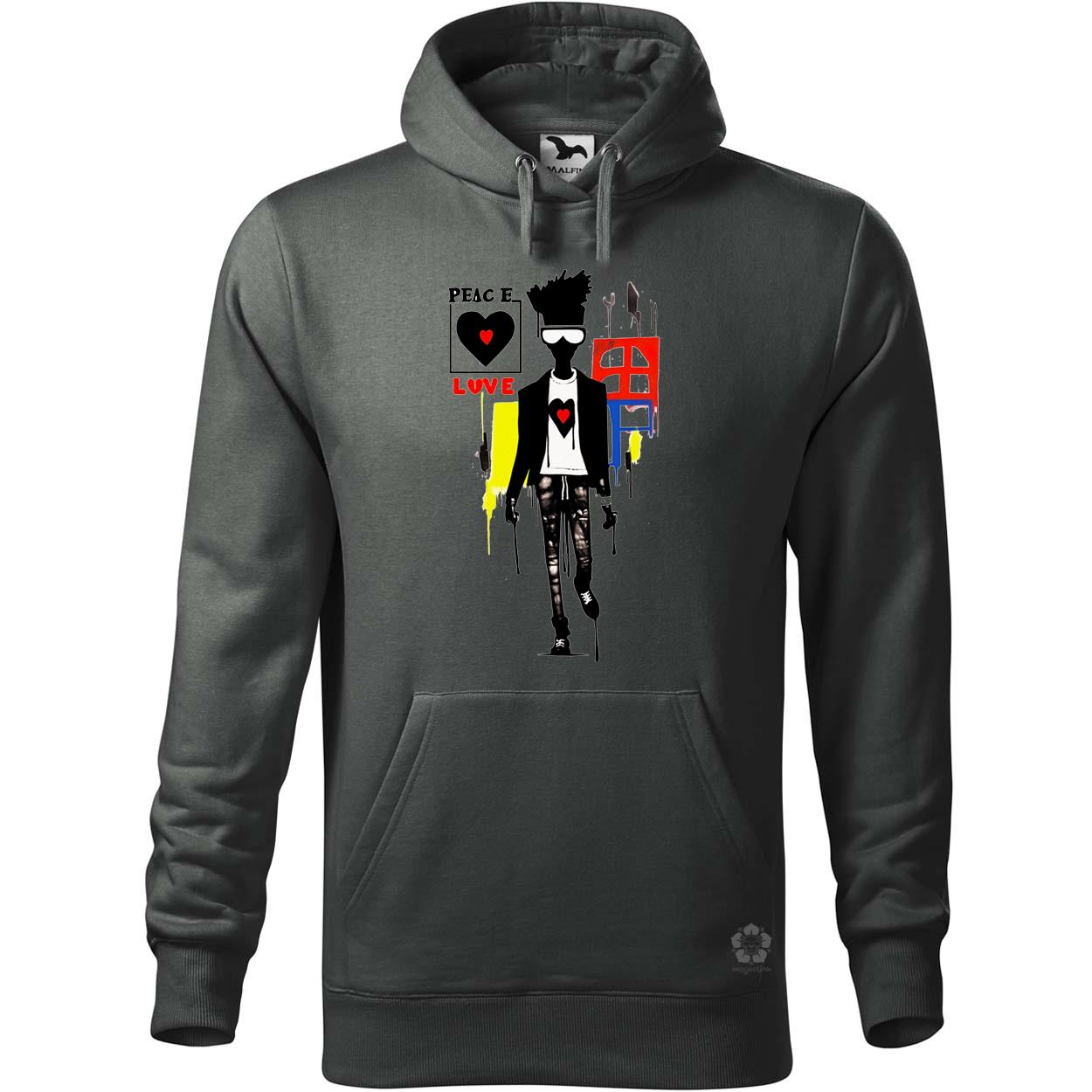 Basquiat béke és szeretet v8 egyedi  pulóver 