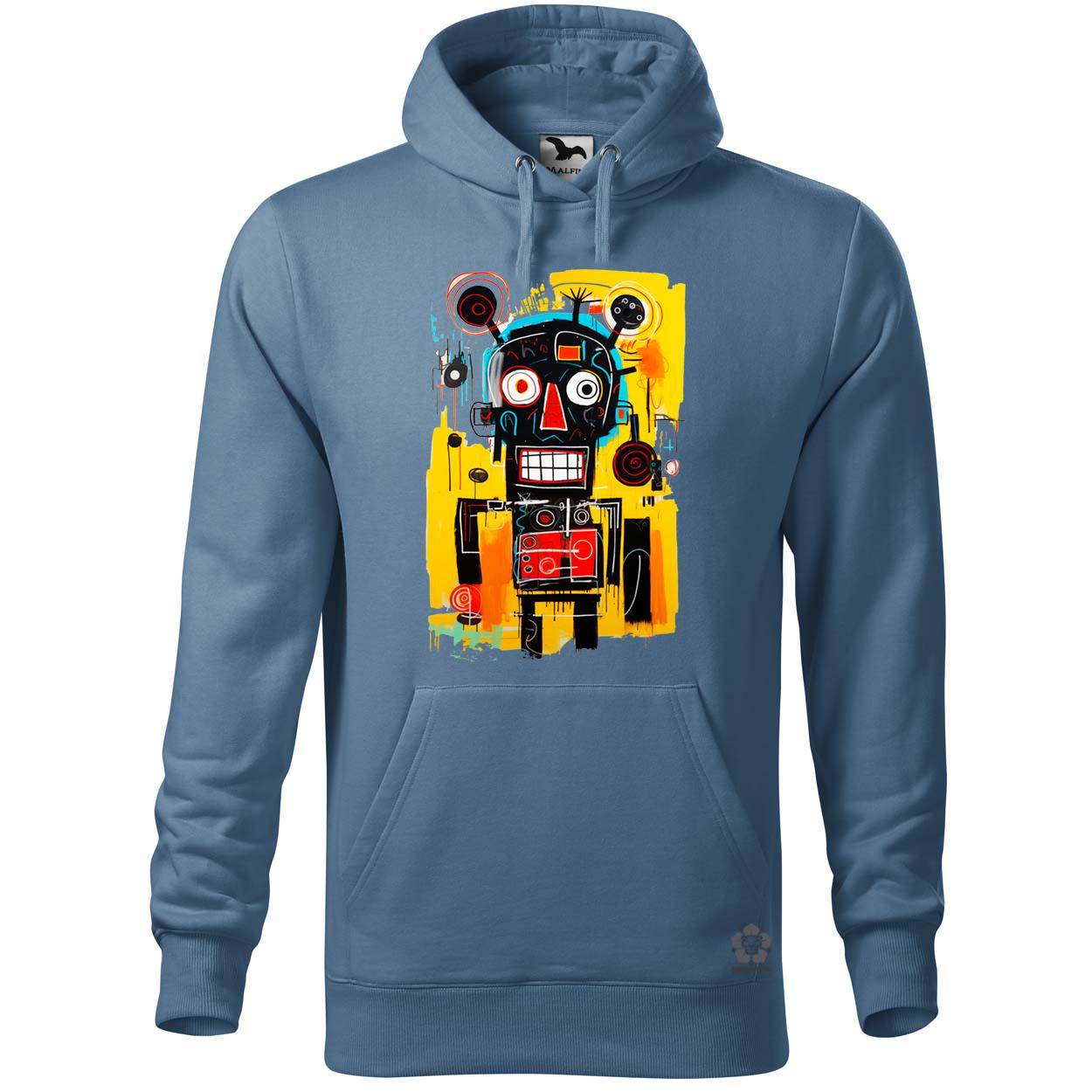 Basquiat béke és technológia v1 egyedi  pulóver 