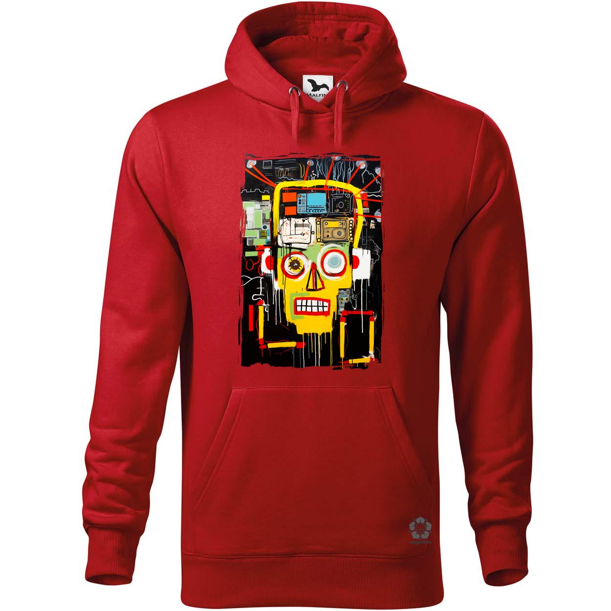 Basquiat béke és technológia v2 egyedi  pulóver 