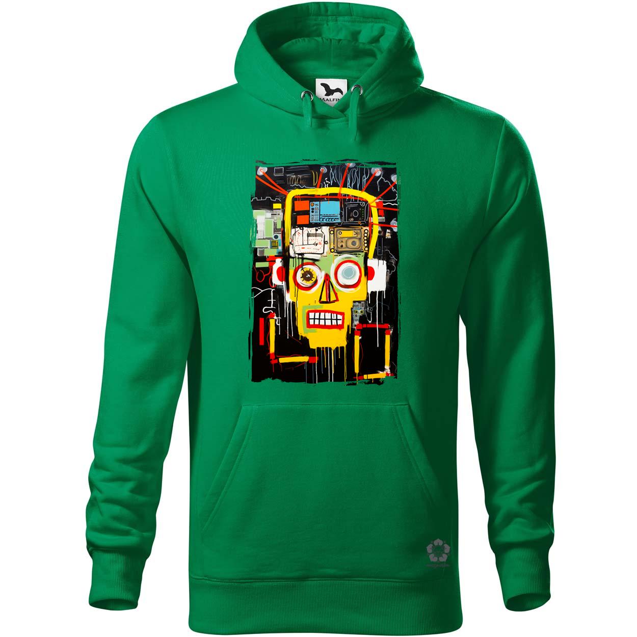 Basquiat béke és technológia v2 egyedi  pulóver 