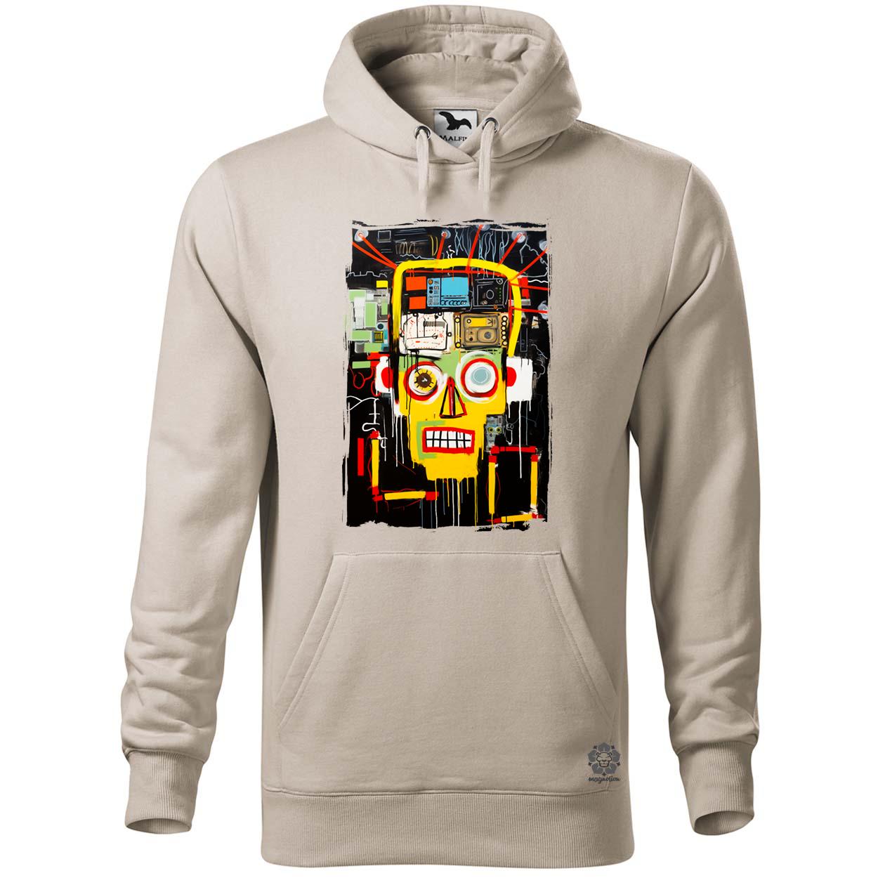 Basquiat béke és technológia v2 egyedi  pulóver 
