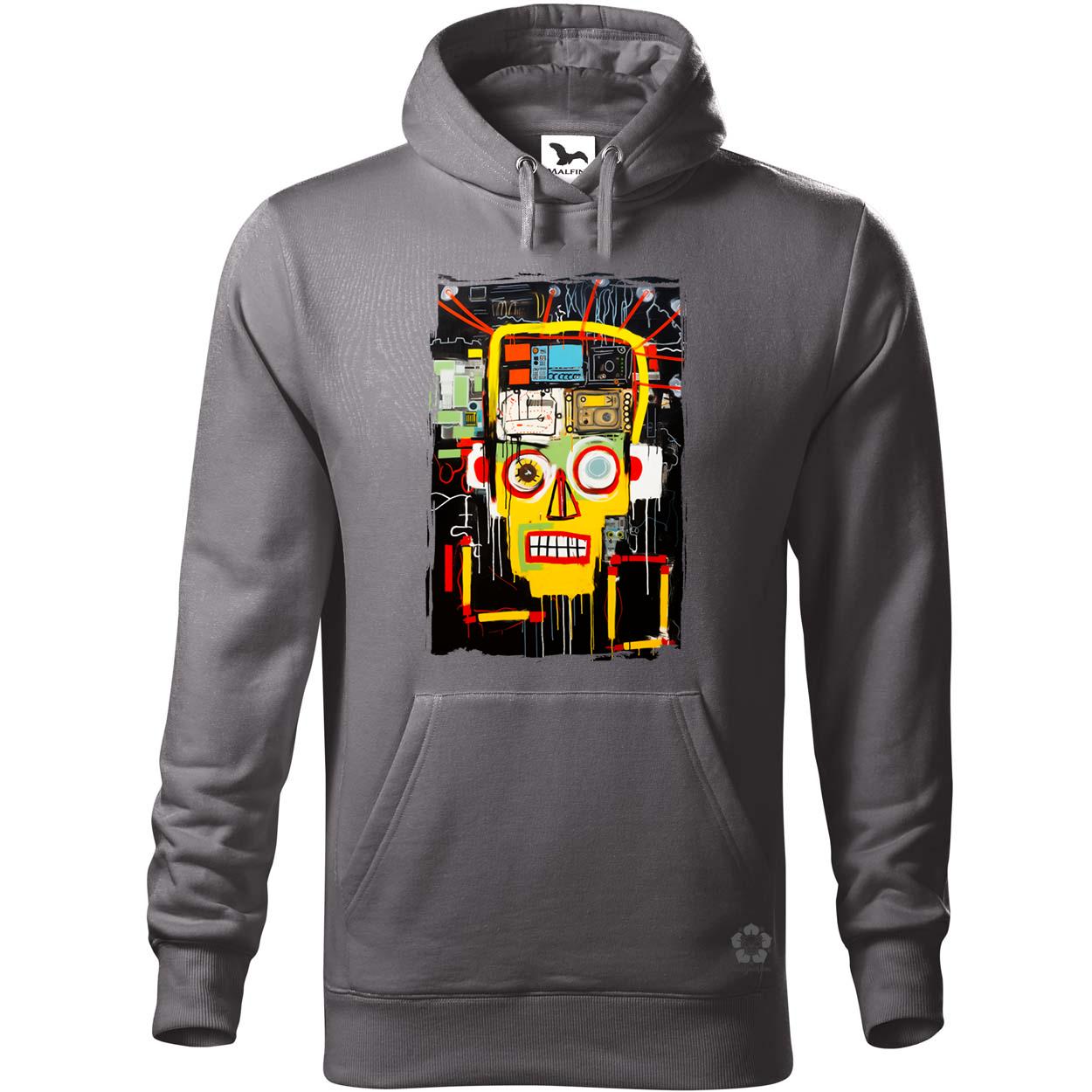 Basquiat béke és technológia v2 egyedi  pulóver 