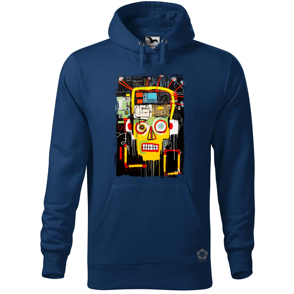 Basquiat béke és technológia v2 egyedi  pulóver 
