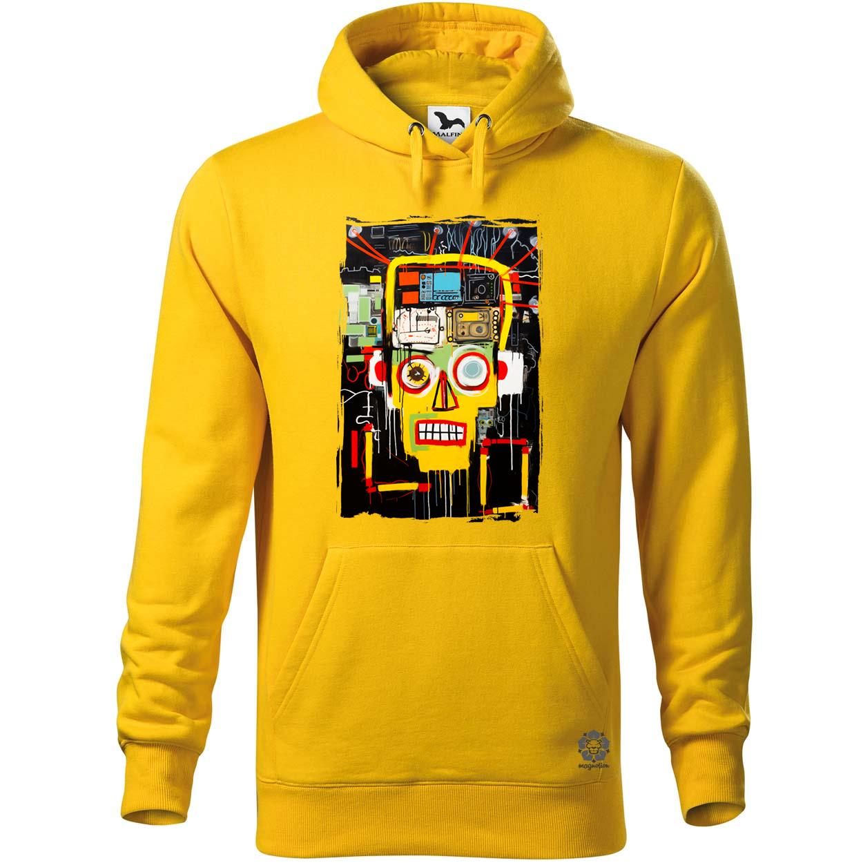 Basquiat béke és technológia v2 egyedi  pulóver 