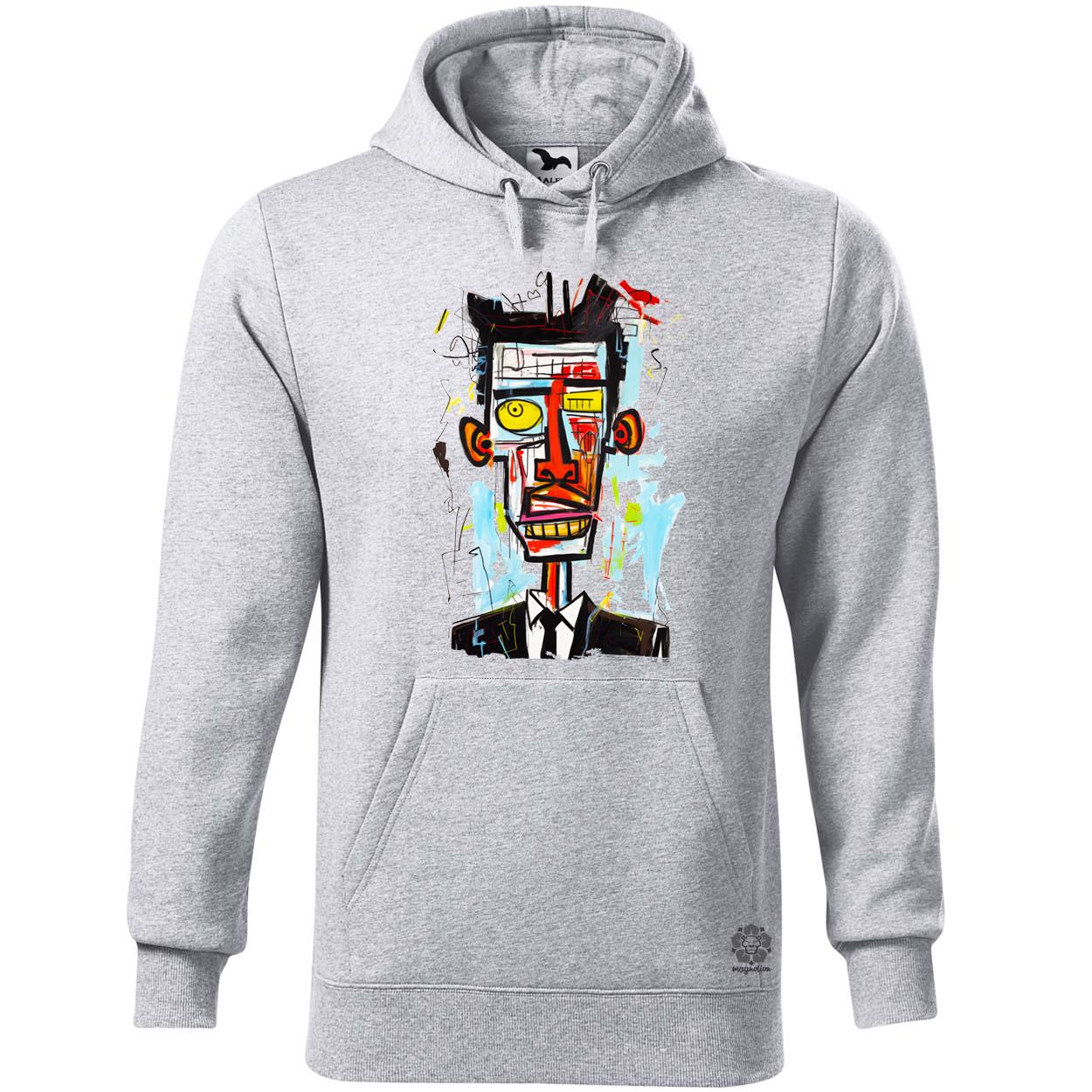 Basquiat portré v2 egyedi  pulóver 
