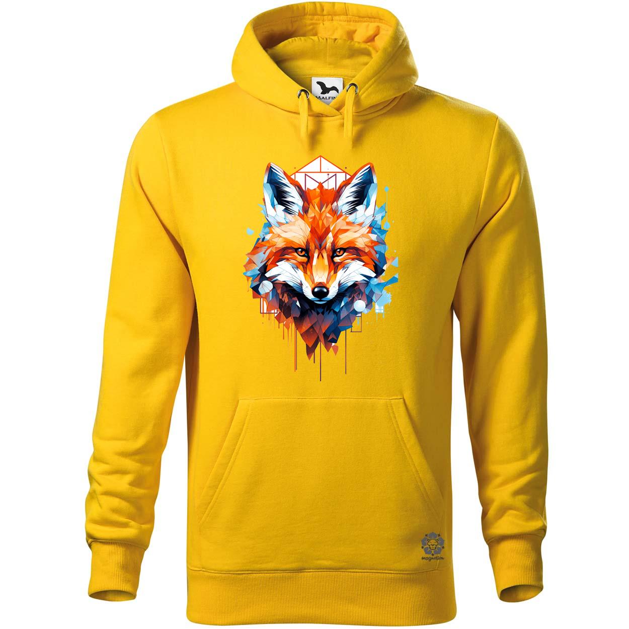 Geometrikus róka v3 egyedi  pulóver 