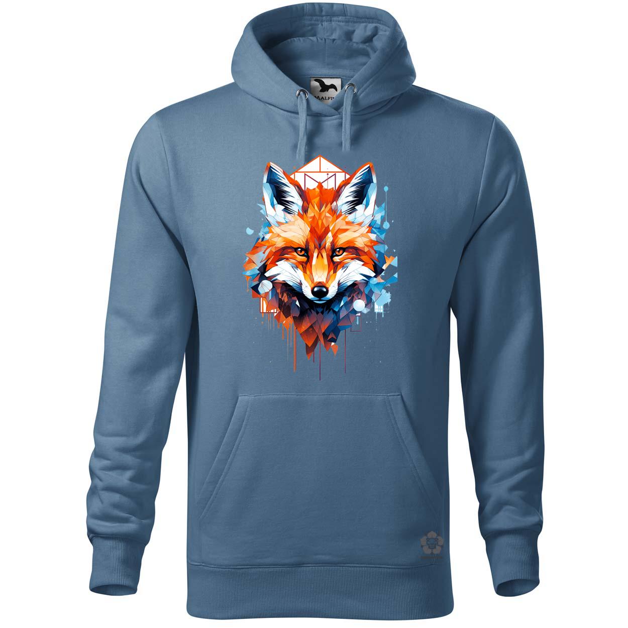Geometrikus róka v3 egyedi  pulóver 
