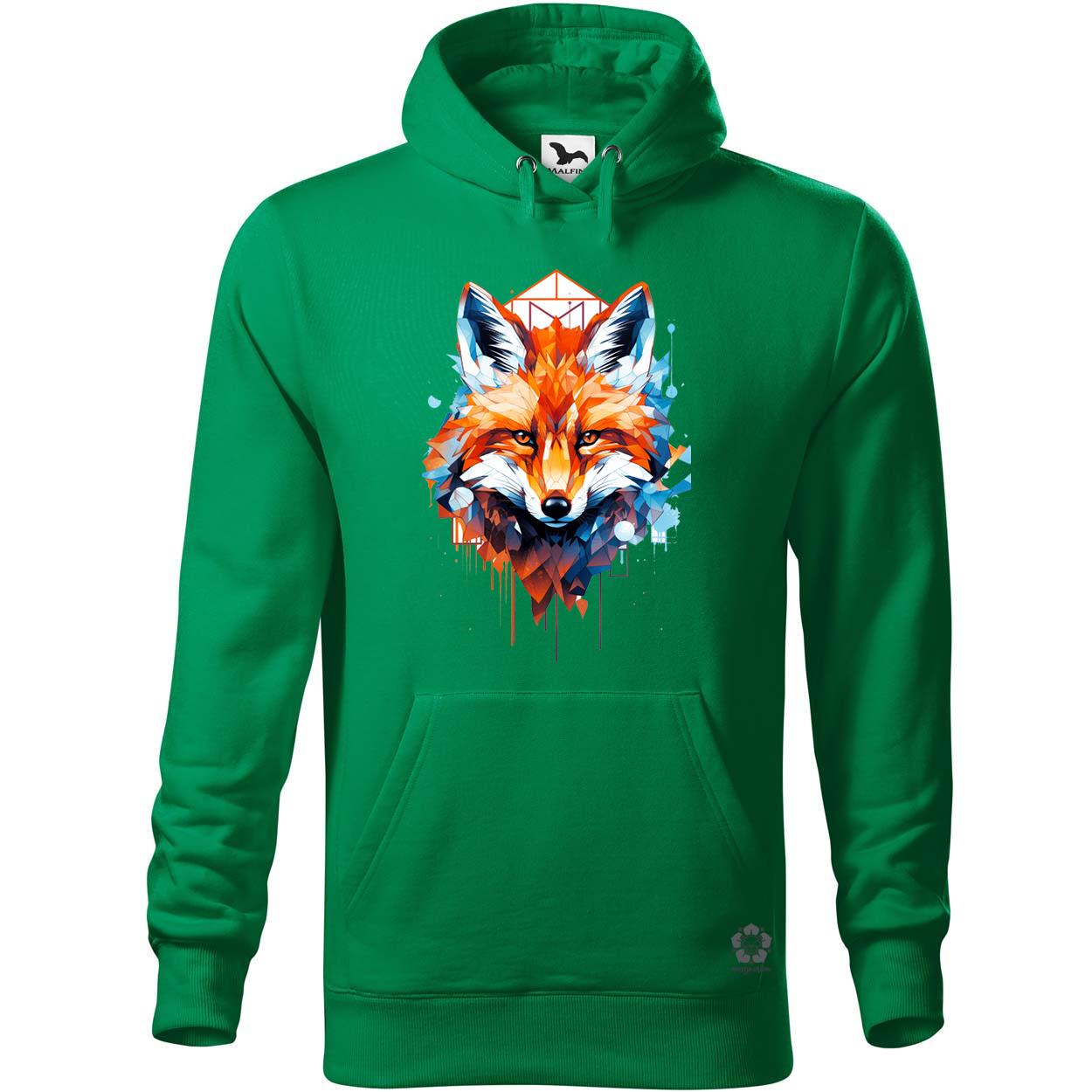 Geometrikus róka v3 egyedi  pulóver 