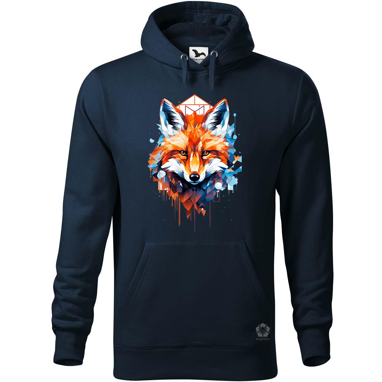 Geometrikus róka v3 egyedi  pulóver 