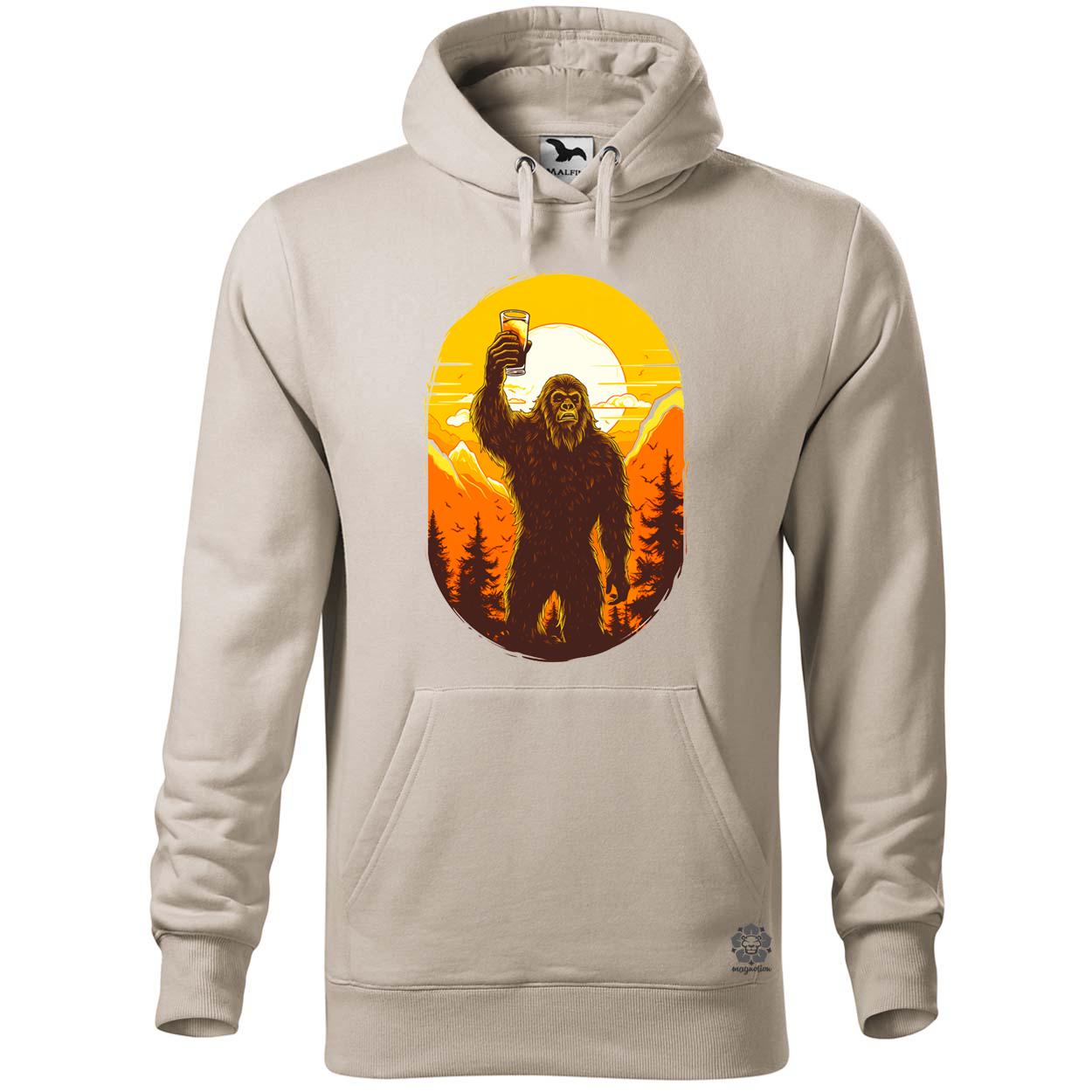 Bigfoot sörrel v1 egyedi  pulóver 