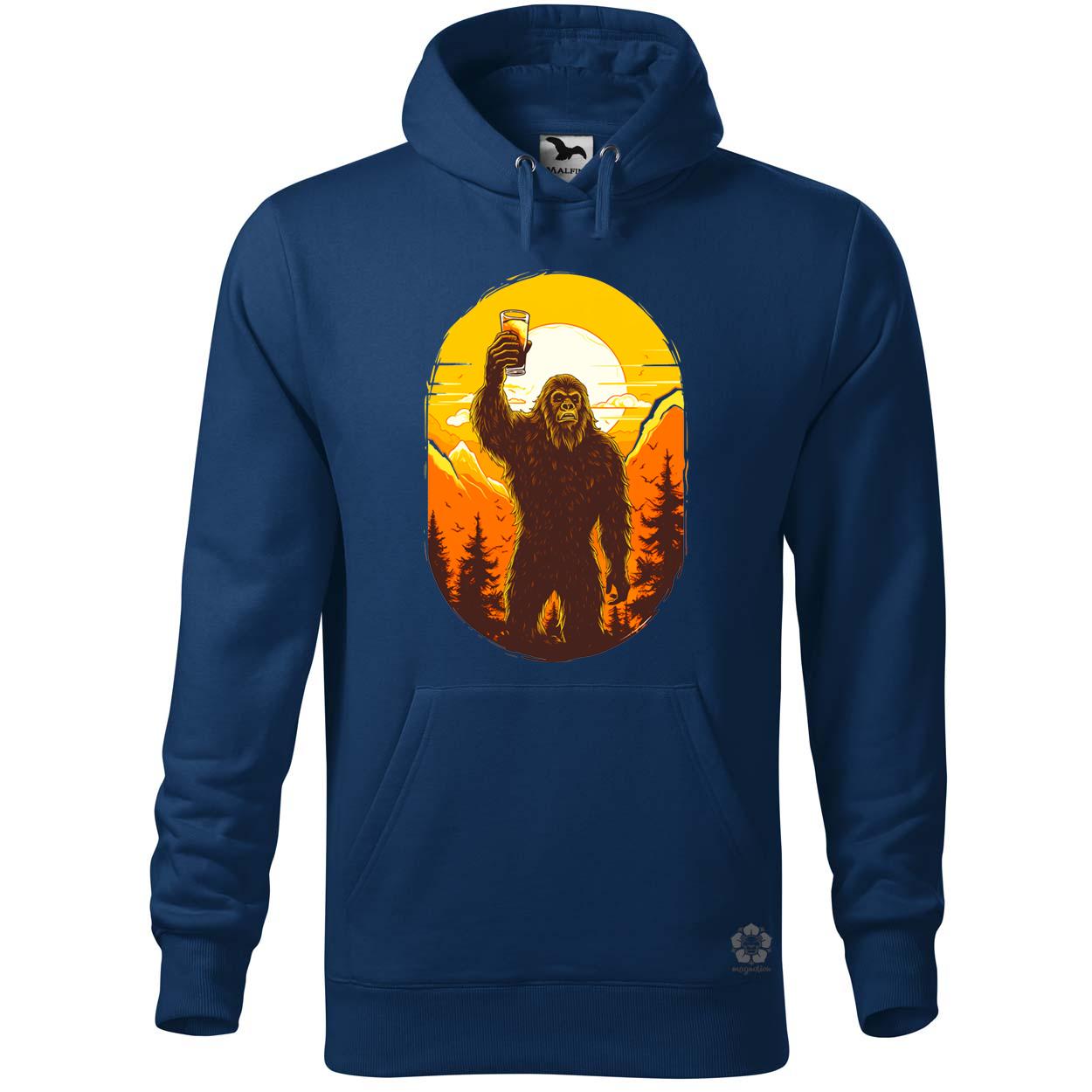 Bigfoot sörrel v1 egyedi  pulóver 
