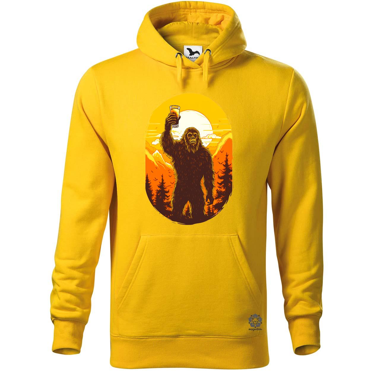 Bigfoot sörrel v1 egyedi  pulóver 