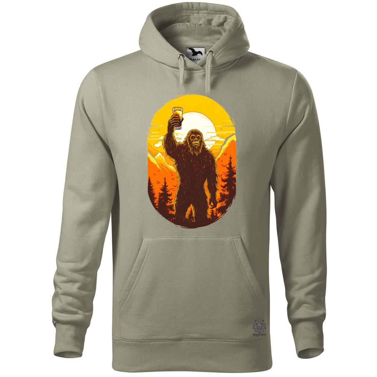 Bigfoot sörrel v1 egyedi  pulóver 