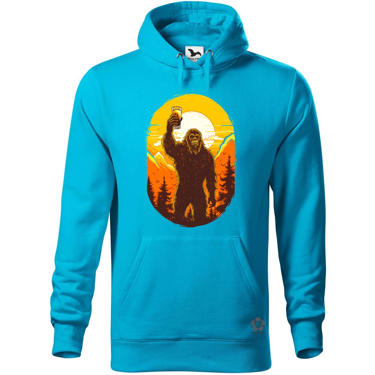 Bigfoot sörrel v1 egyedi  pulóver 