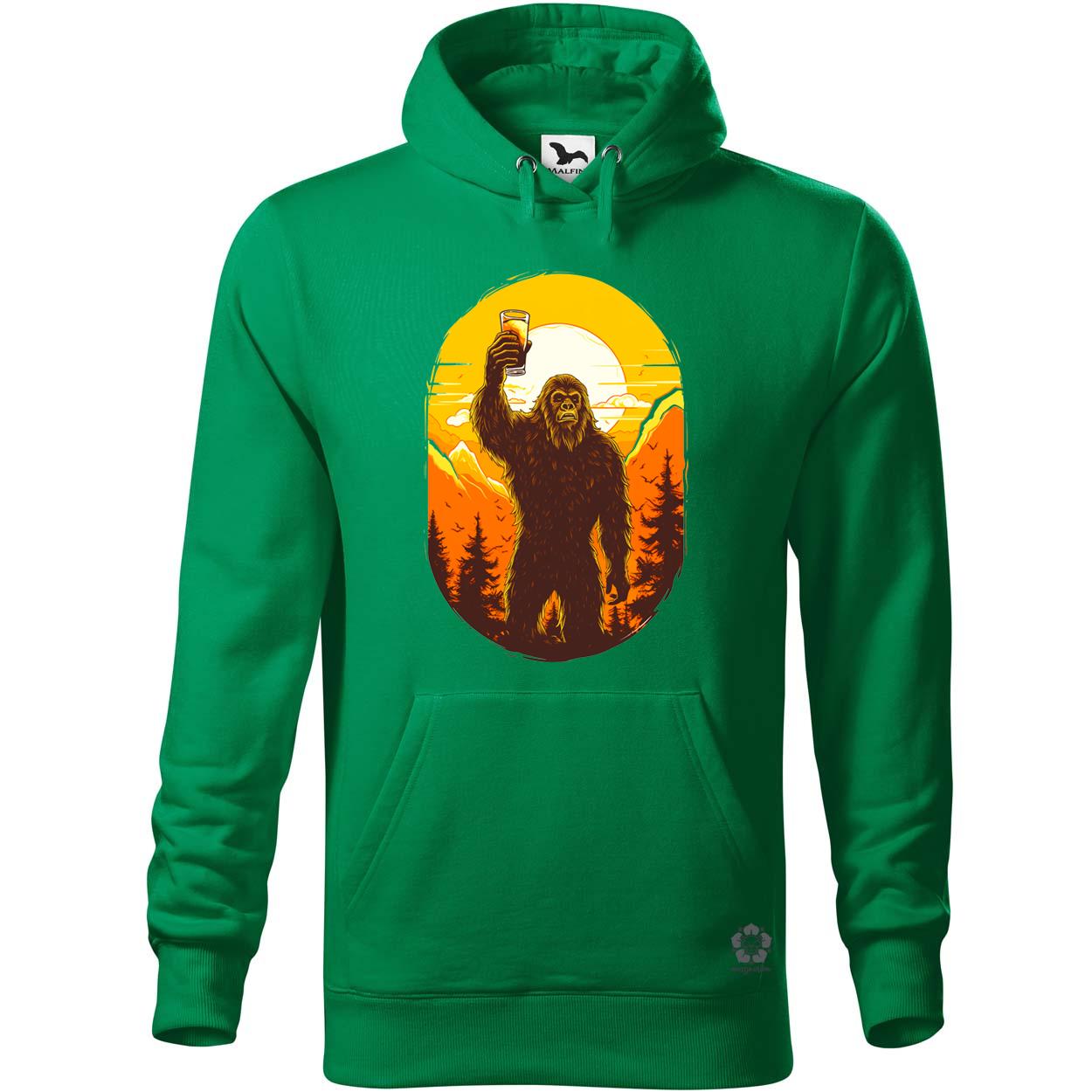 Bigfoot sörrel v1 egyedi  pulóver 