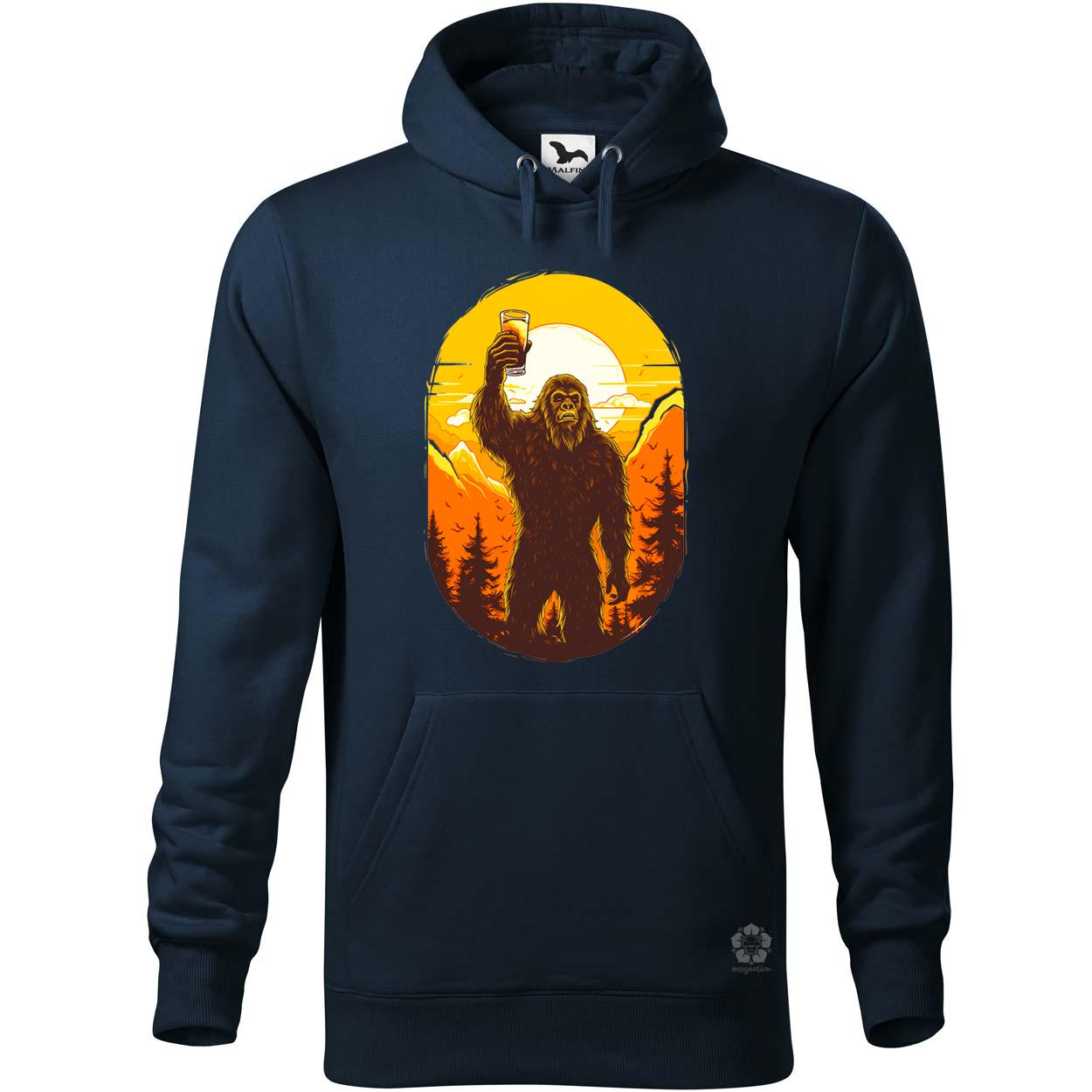Bigfoot sörrel v1 egyedi  pulóver 