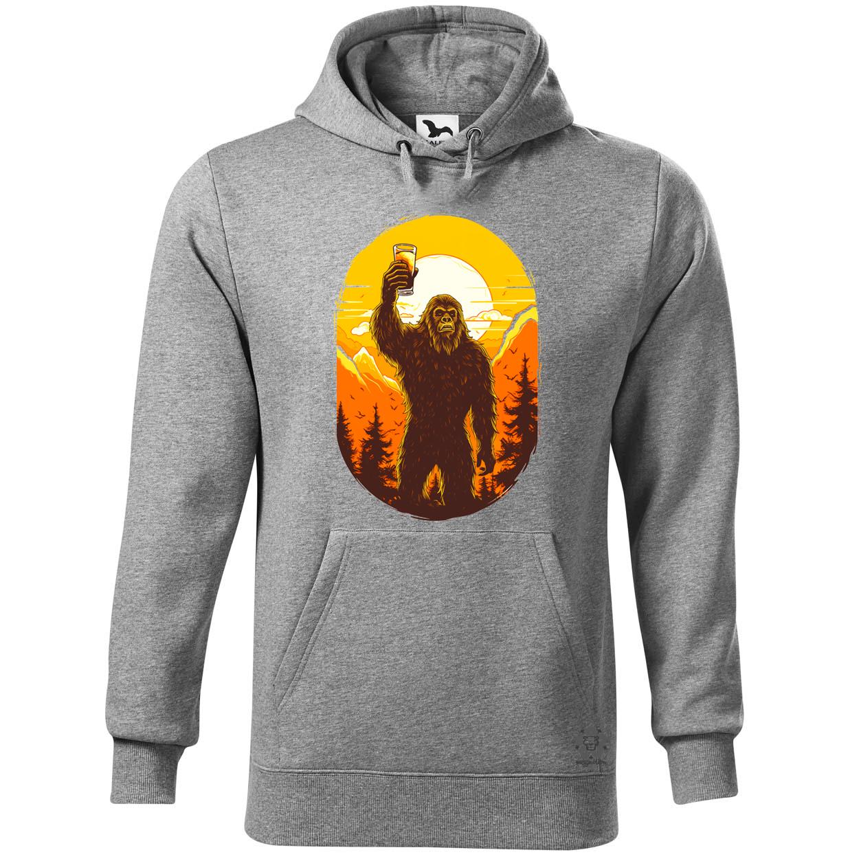 Bigfoot sörrel v1 egyedi  pulóver 
