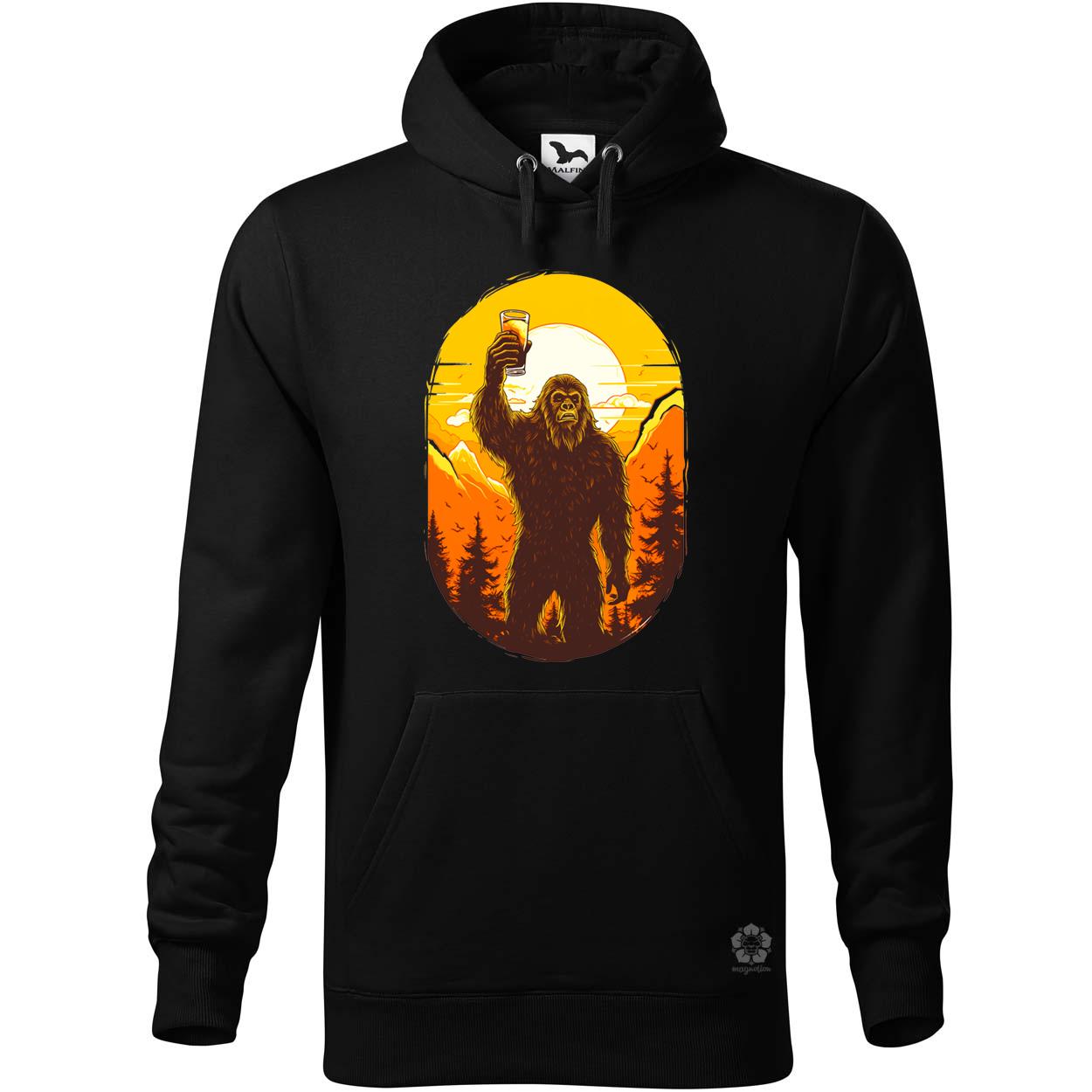 Bigfoot sörrel v1 egyedi  pulóver 