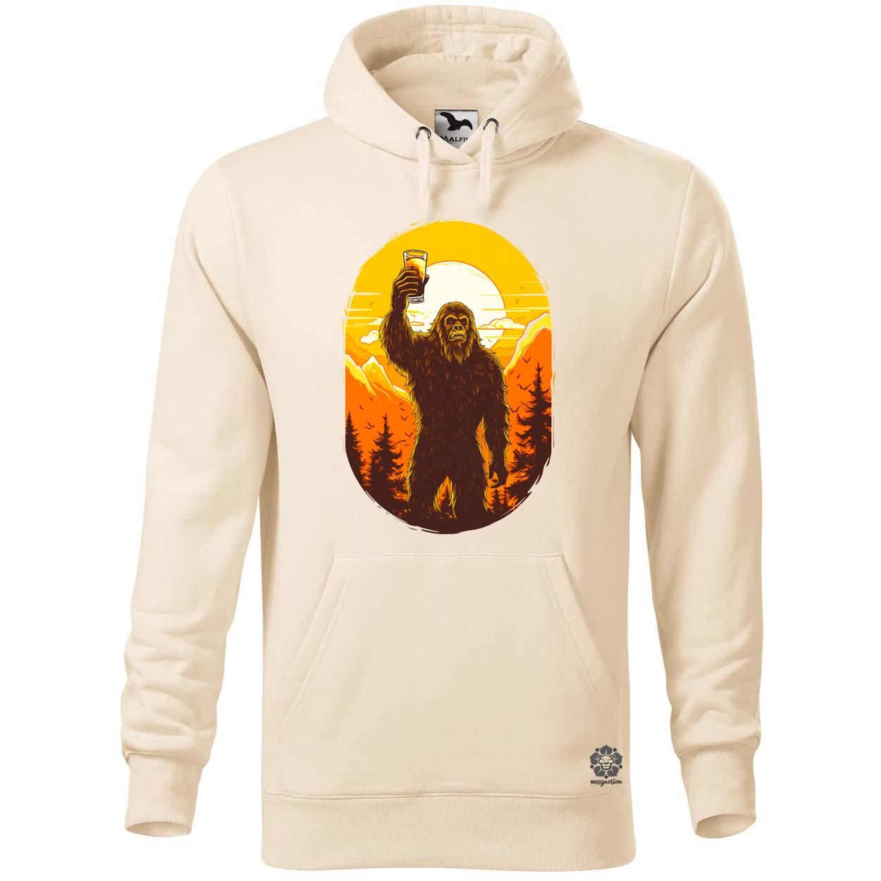 Bigfoot sörrel v1 egyedi  pulóver 