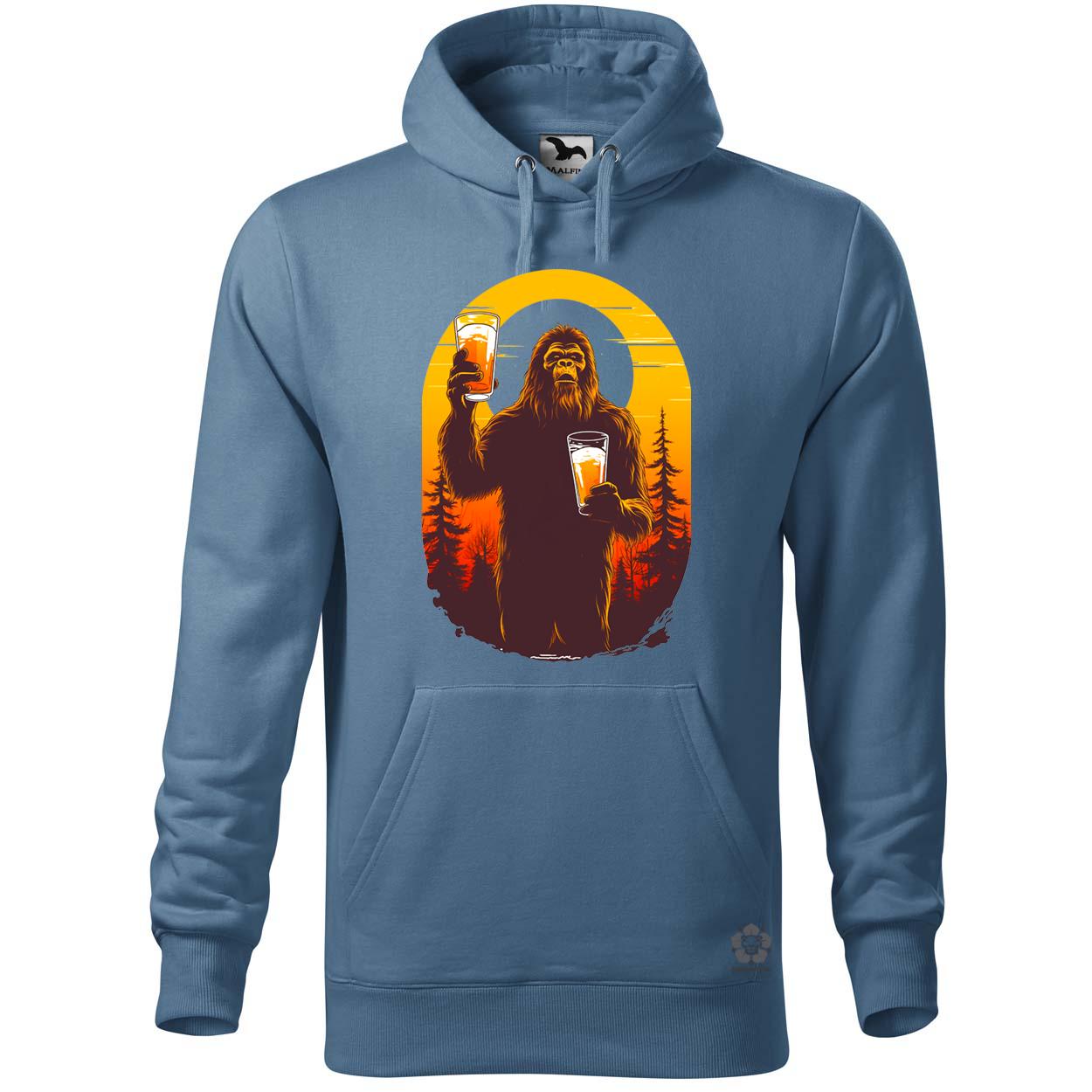 Bigfoot sörrel v2 egyedi  pulóver 