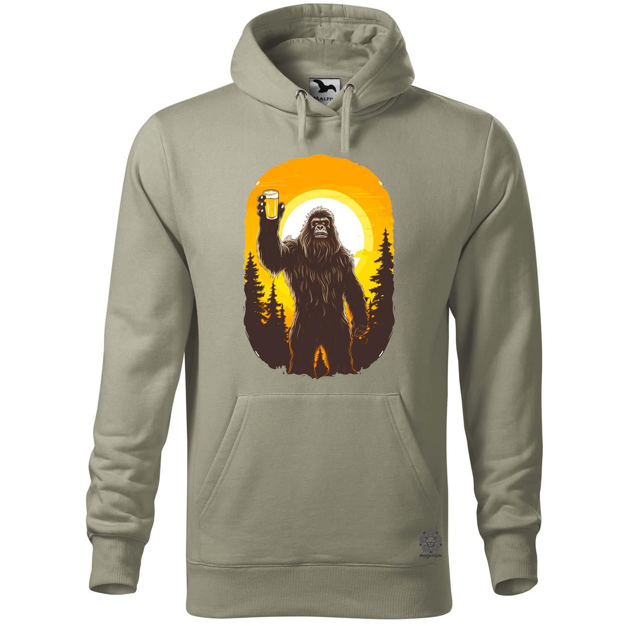 Bigfoot sörrel v3 egyedi  pulóver 