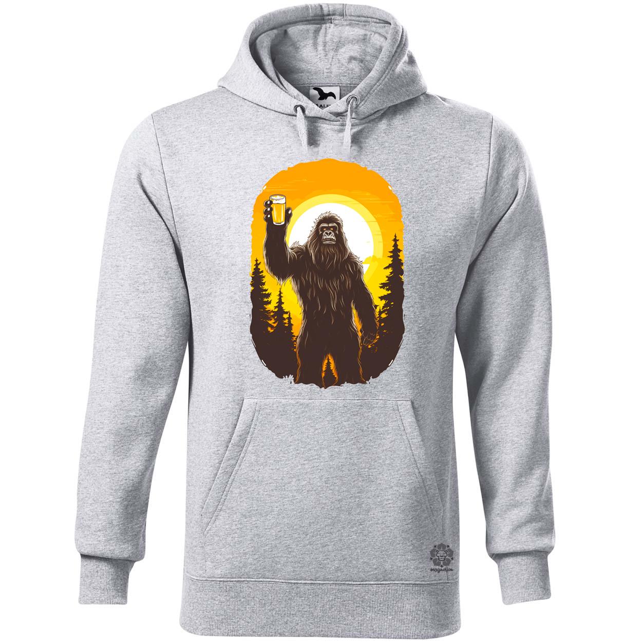Bigfoot sörrel v3 egyedi  pulóver 