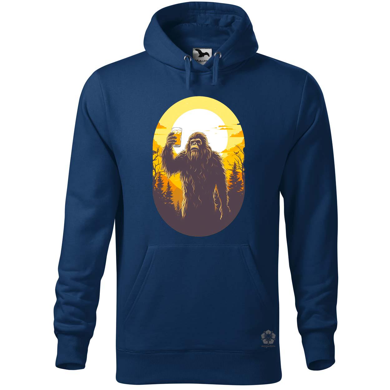 Bigfoot sörrel v5 egyedi  pulóver 