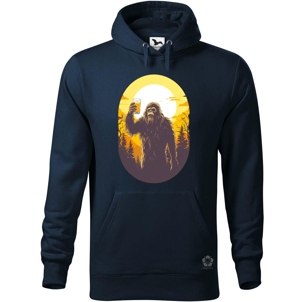 Bigfoot sörrel v5 egyedi  pulóver 