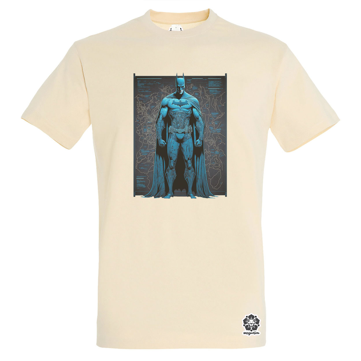 Batman tervrajz egyedi póló 