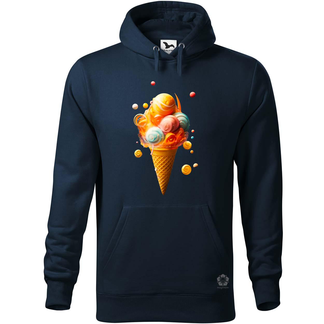 Buborék fagyi v3 egyedi  pulóver 