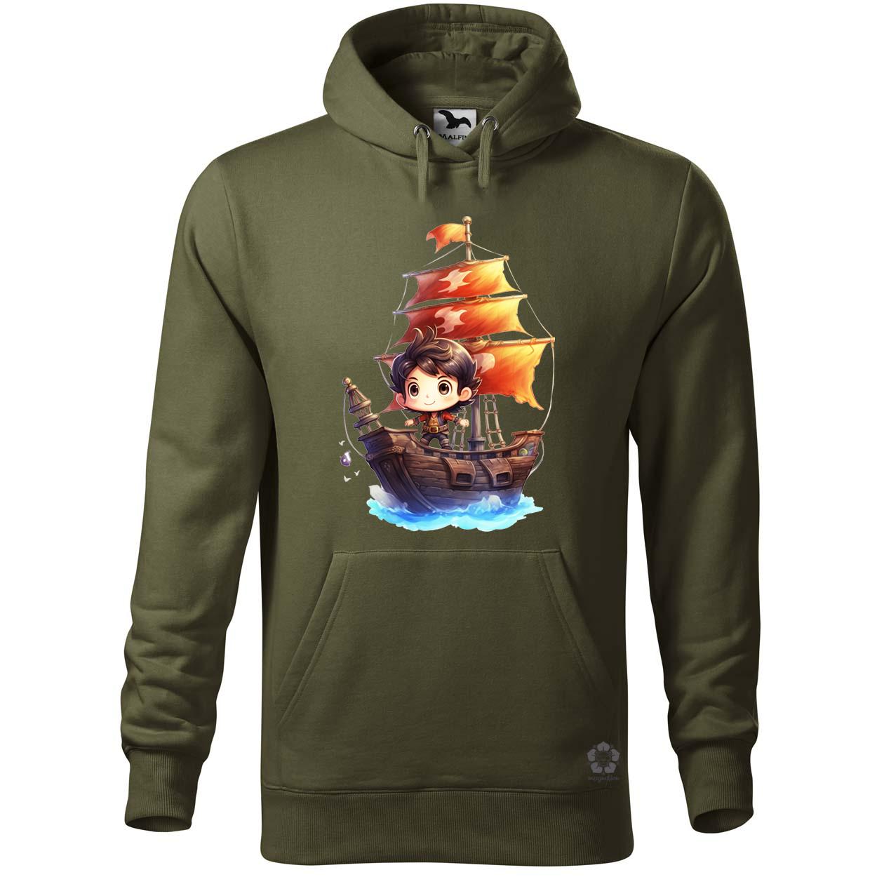 Chibi kalóz v5 egyedi  pulóver 