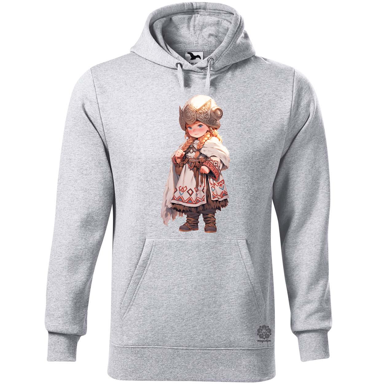 Chibi harcos leány v2 egyedi  pulóver 
