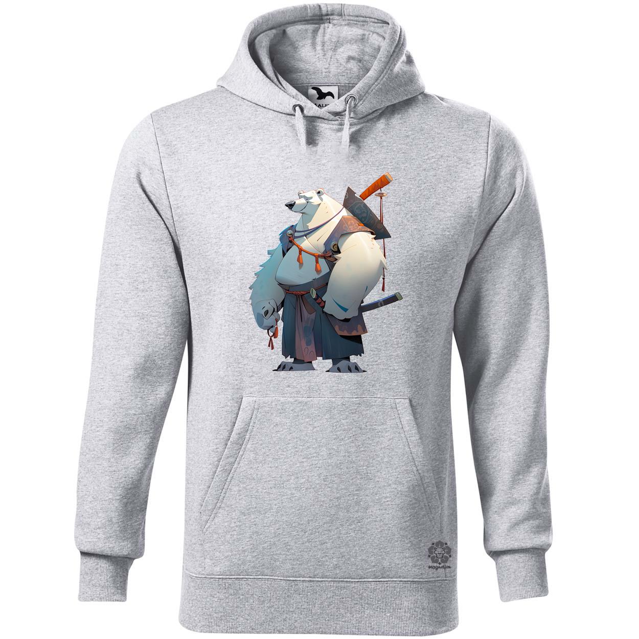 Chibi szamuráj jegesmedve v2 egyedi  pulóver 