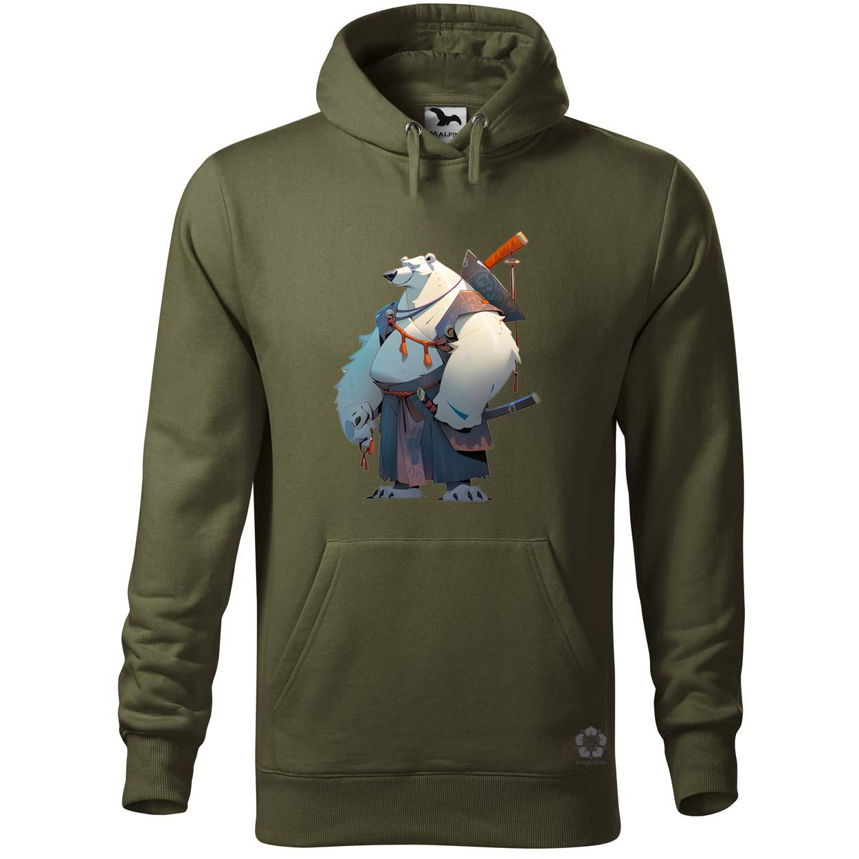Chibi szamuráj jegesmedve v2 egyedi  pulóver 