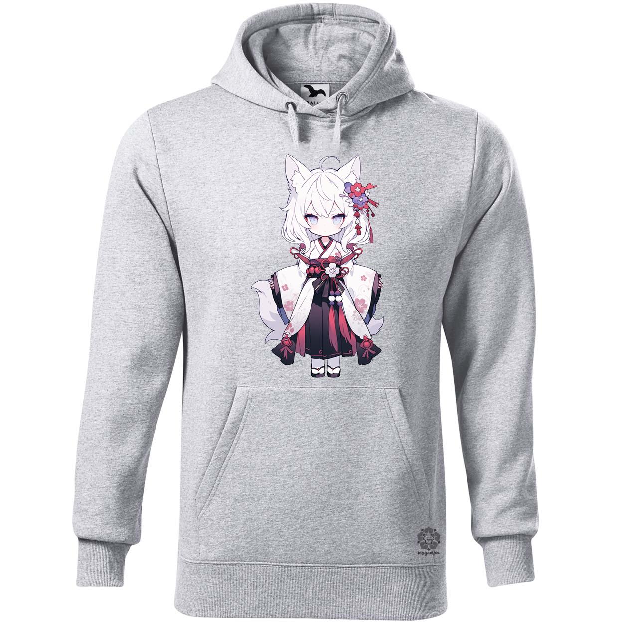Chibi macskalány v1 egyedi  pulóver 