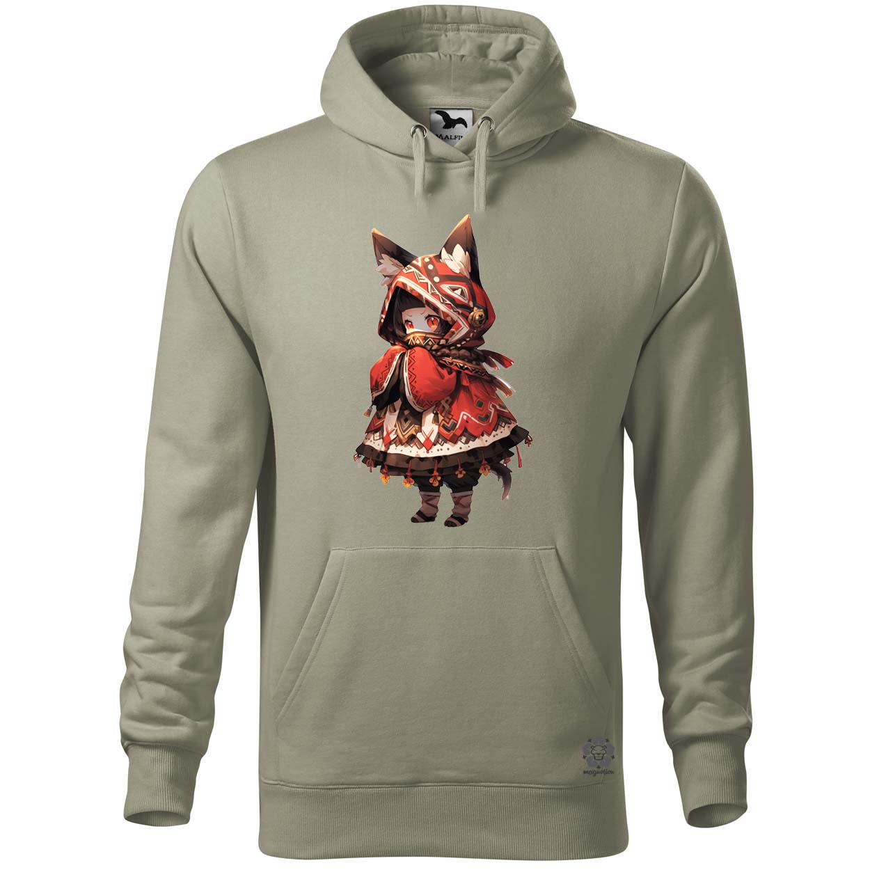 Chibi macskalány v2 egyedi  pulóver 