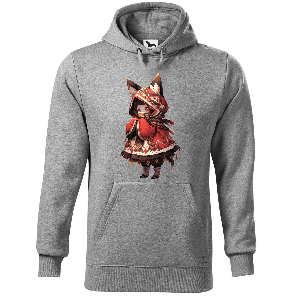 Chibi macskalány v2 egyedi  pulóver 