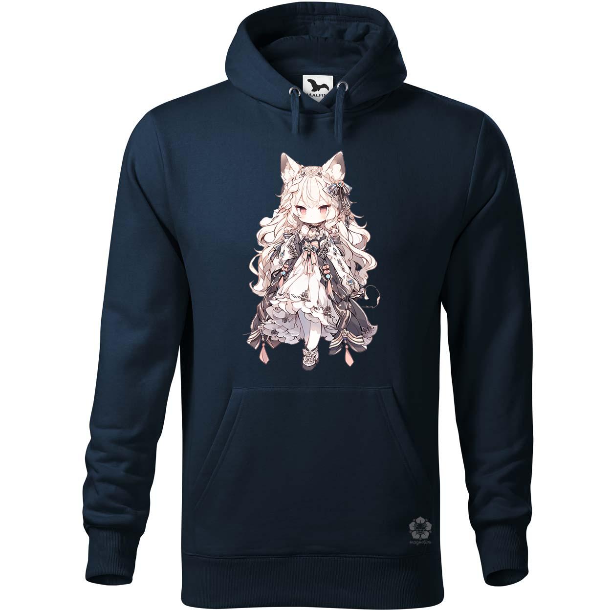 Chibi macskalány v3 egyedi  pulóver 