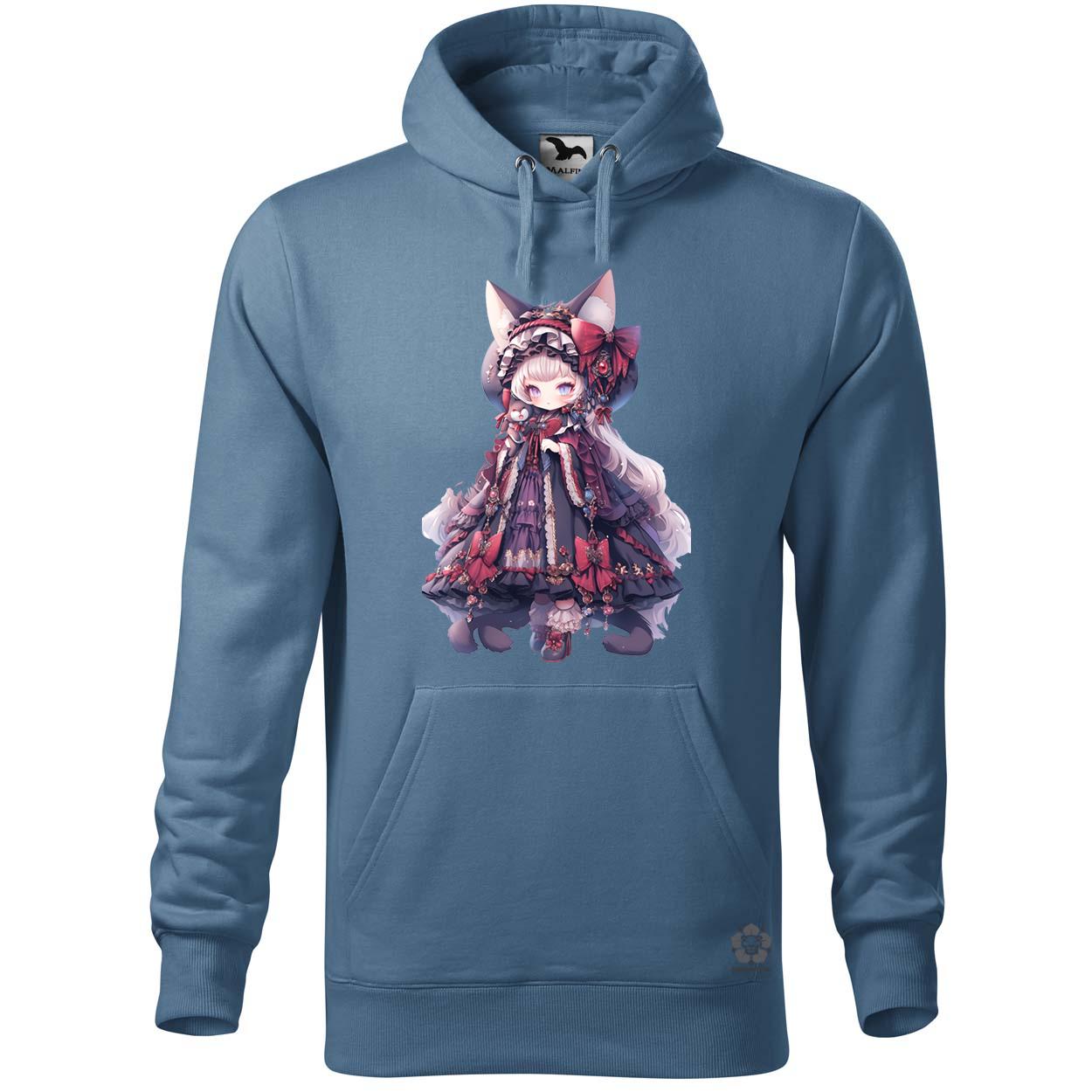 Chibi macskalány v4 egyedi  pulóver 