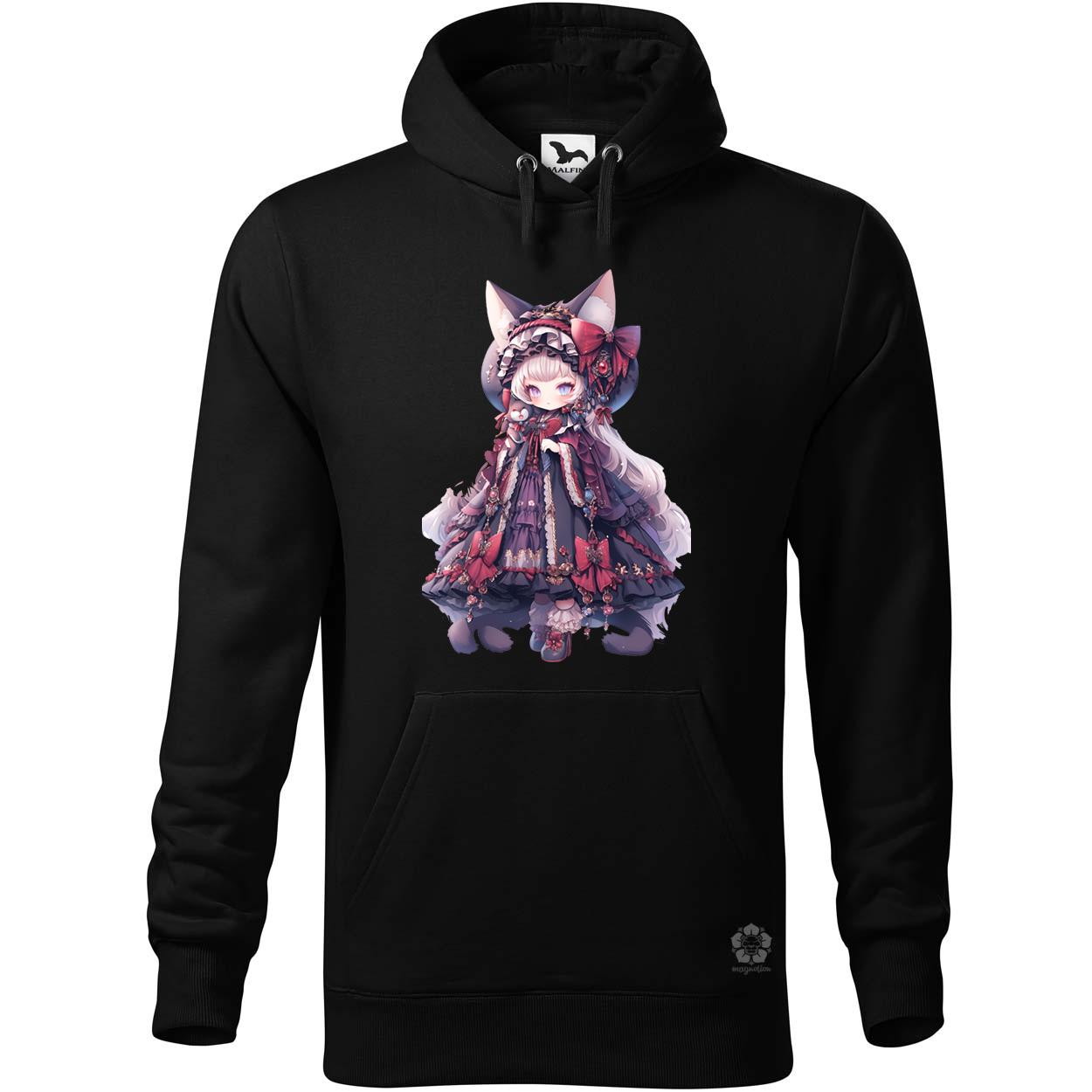 Chibi macskalány v4 egyedi  pulóver 