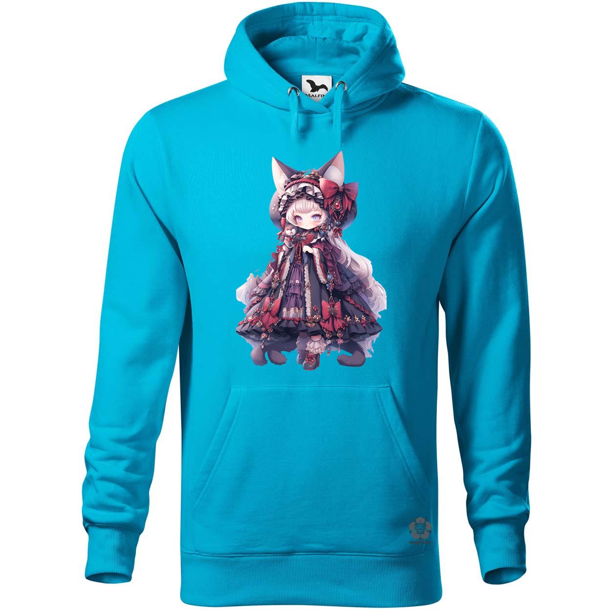 Chibi macskalány v4 egyedi  pulóver 