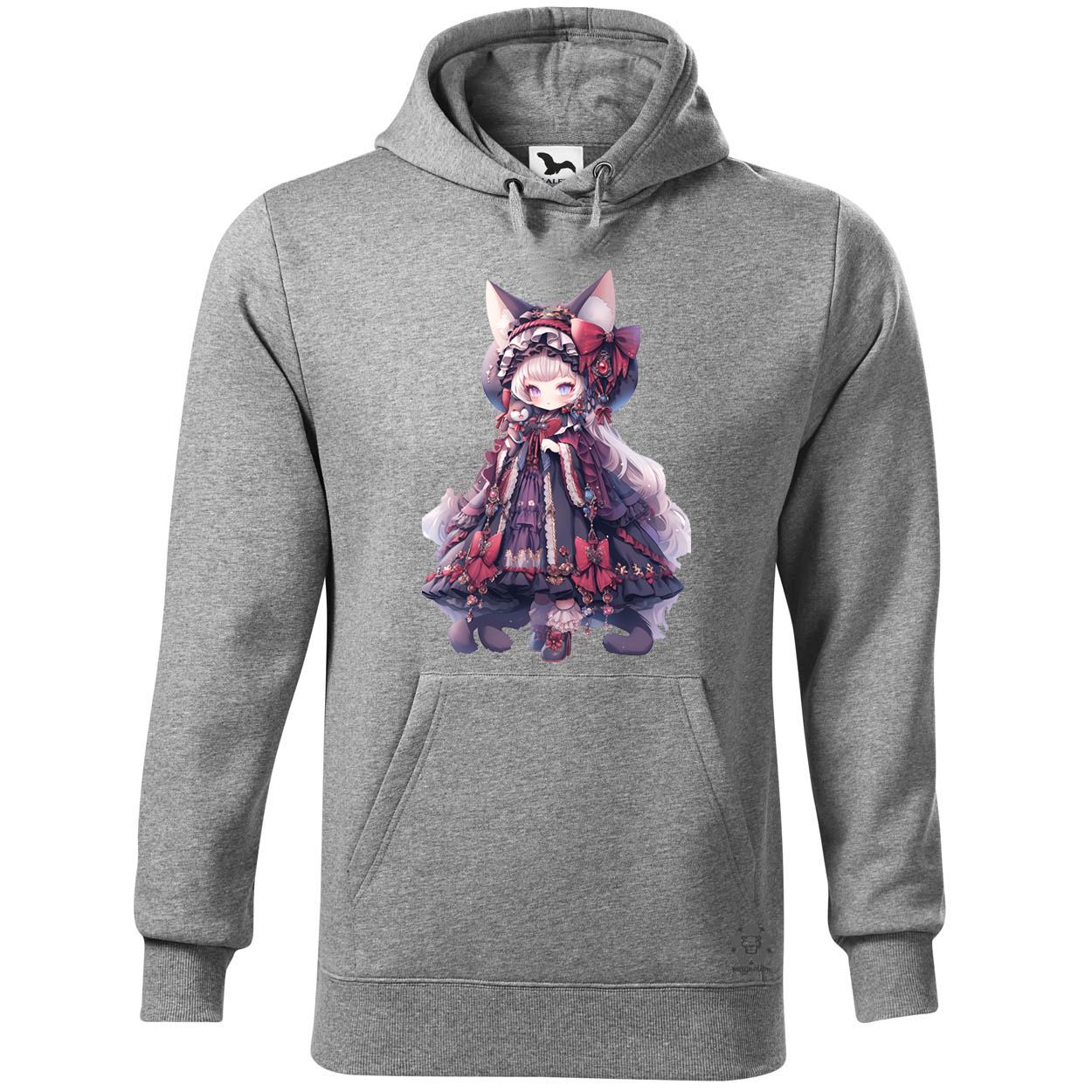 Chibi macskalány v4 egyedi  pulóver 