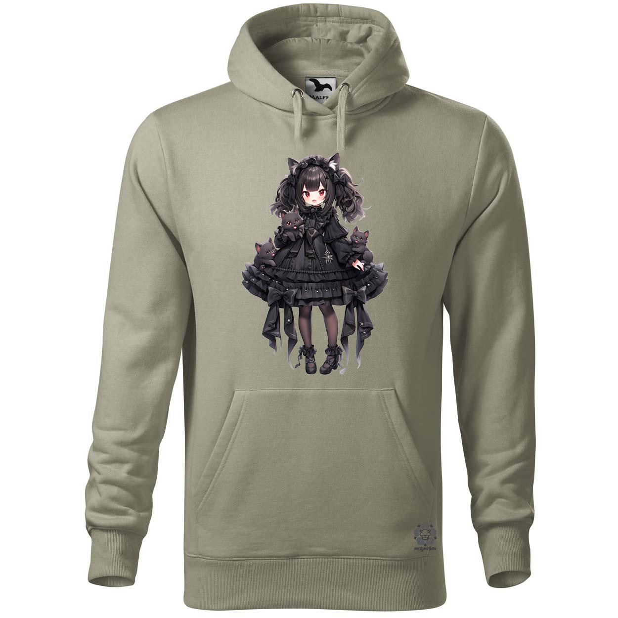 Chibi macskalány v6 egyedi  pulóver 