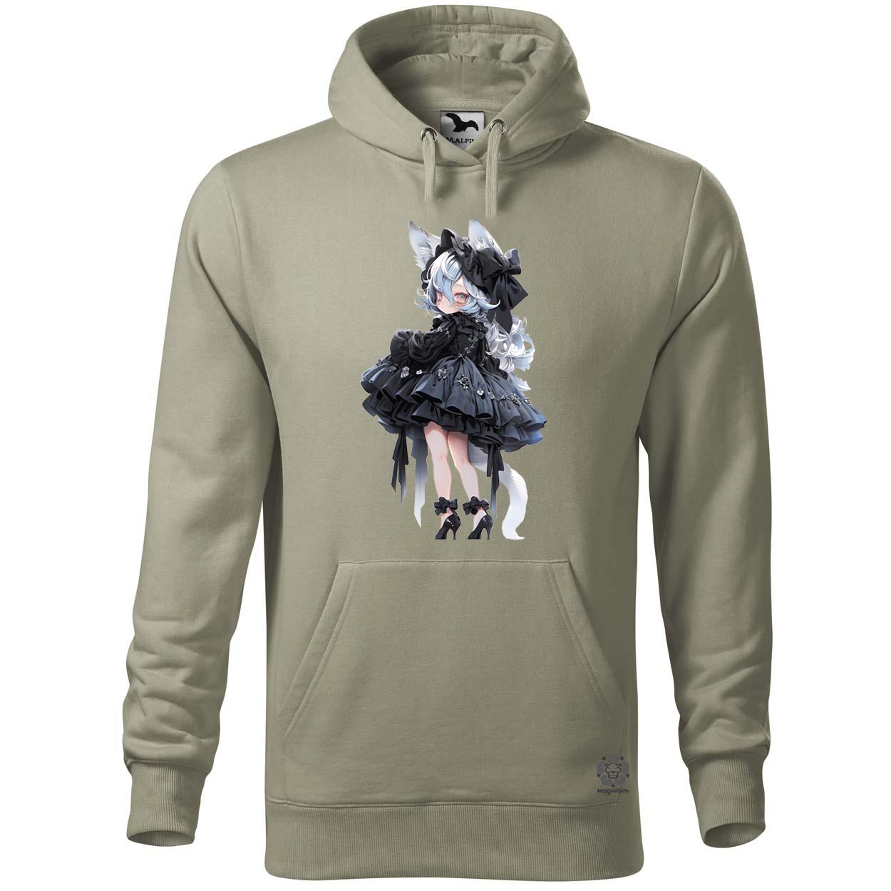 Chibi macskalány v7 egyedi  pulóver 