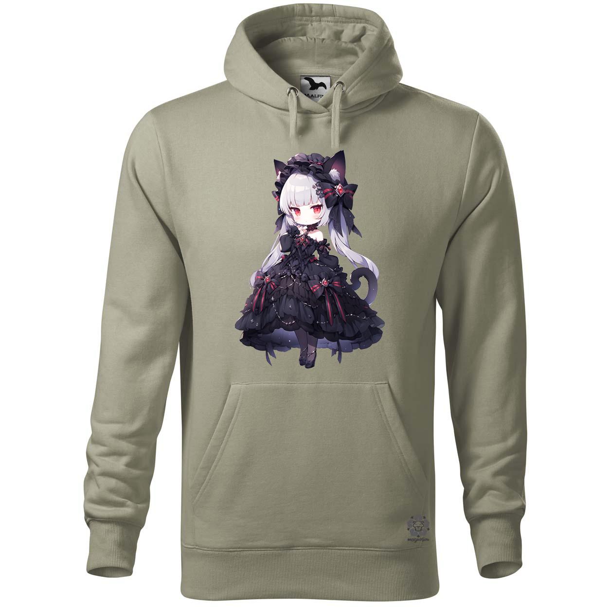 Chibi macskalány v8 egyedi  pulóver 