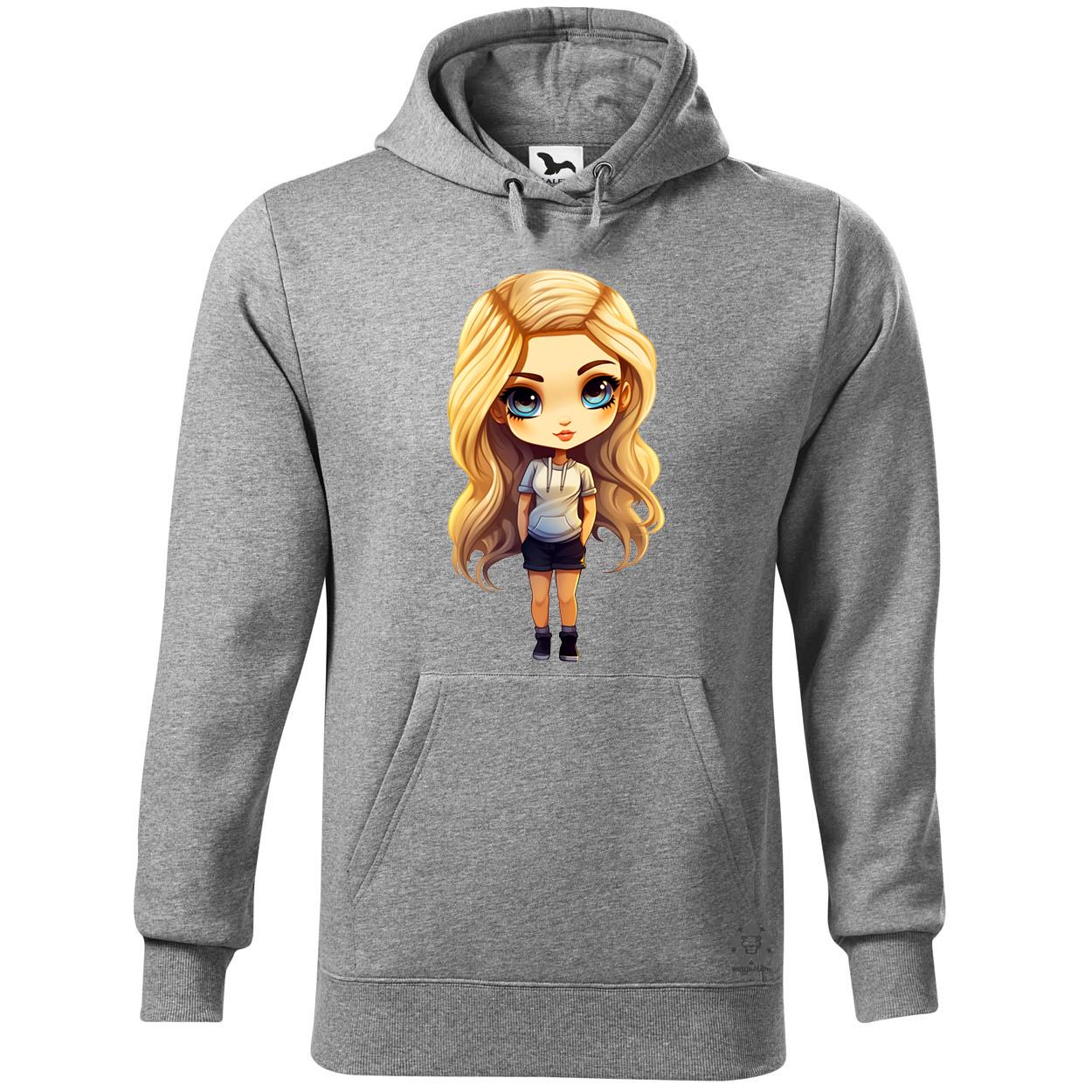 Chibi szőke lány v1 egyedi  pulóver 