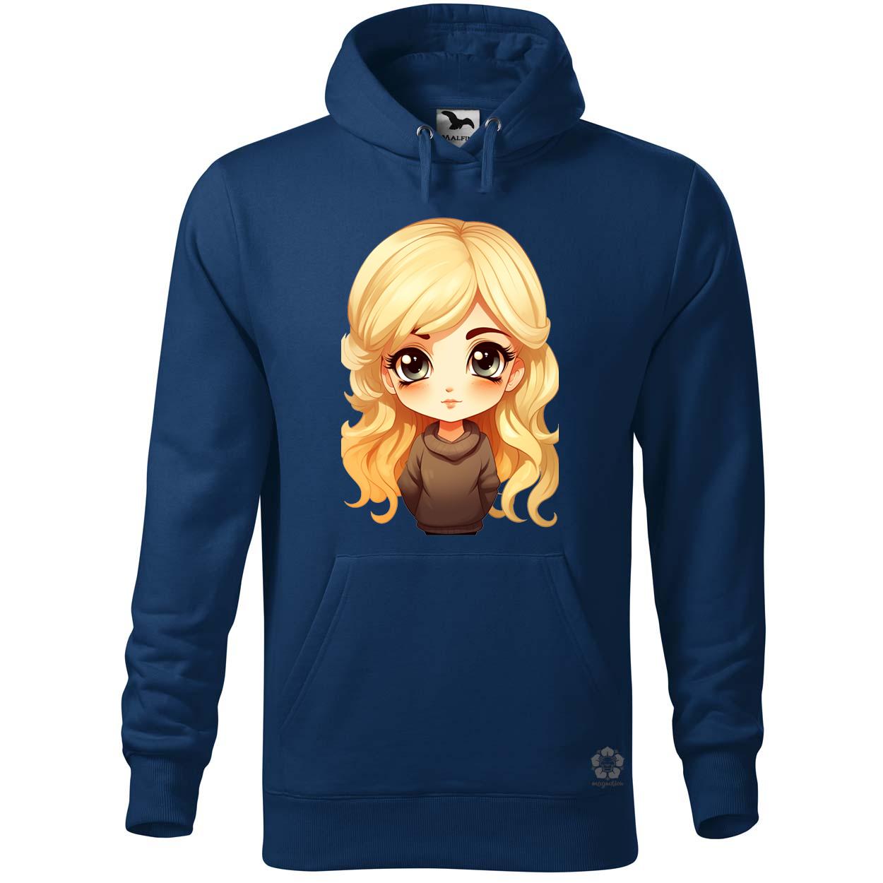 Chibi szőke lány v2 egyedi  pulóver 