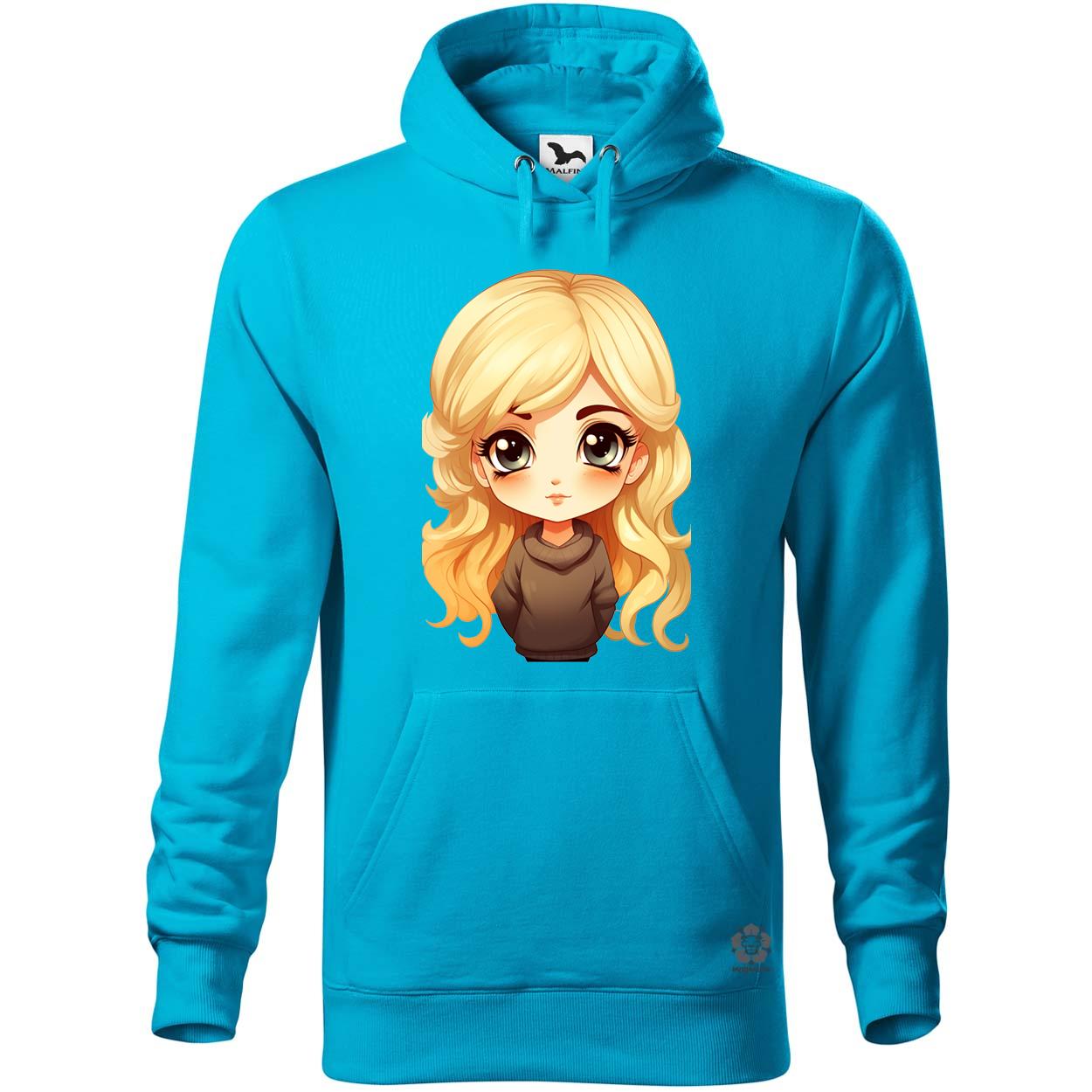 Chibi szőke lány v2 egyedi  pulóver 